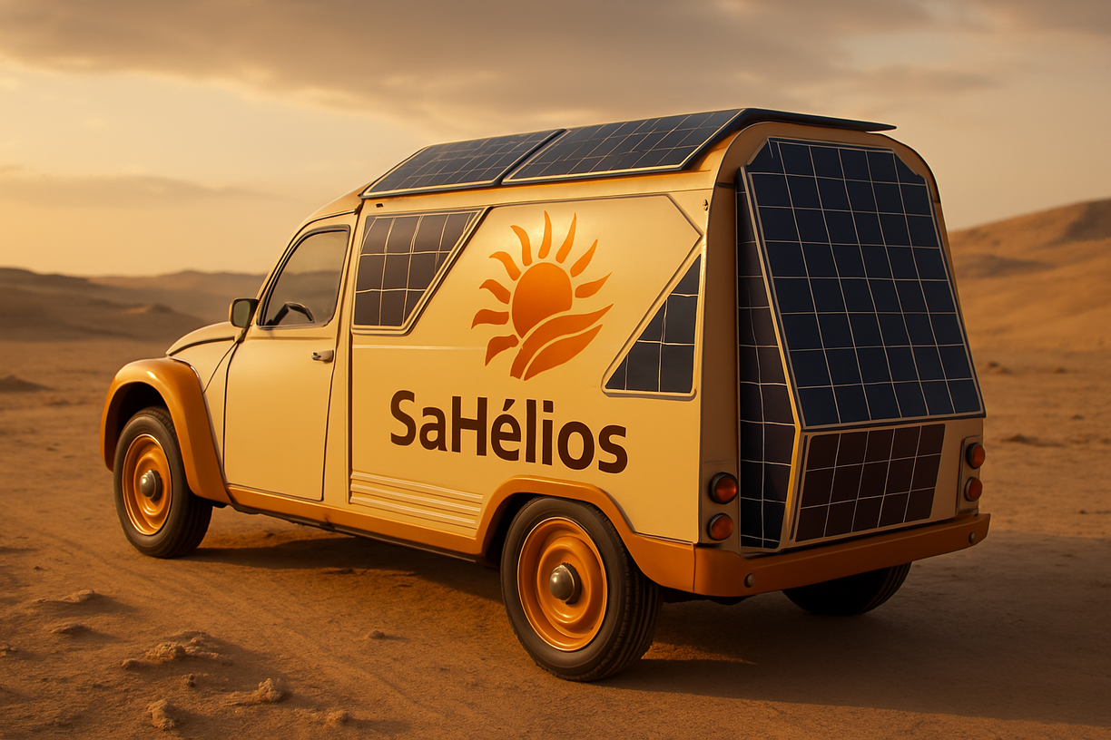 SaHélios Prototype V1 - Vue d'angle arrière